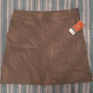 NWT Lucy Khaki Skirt